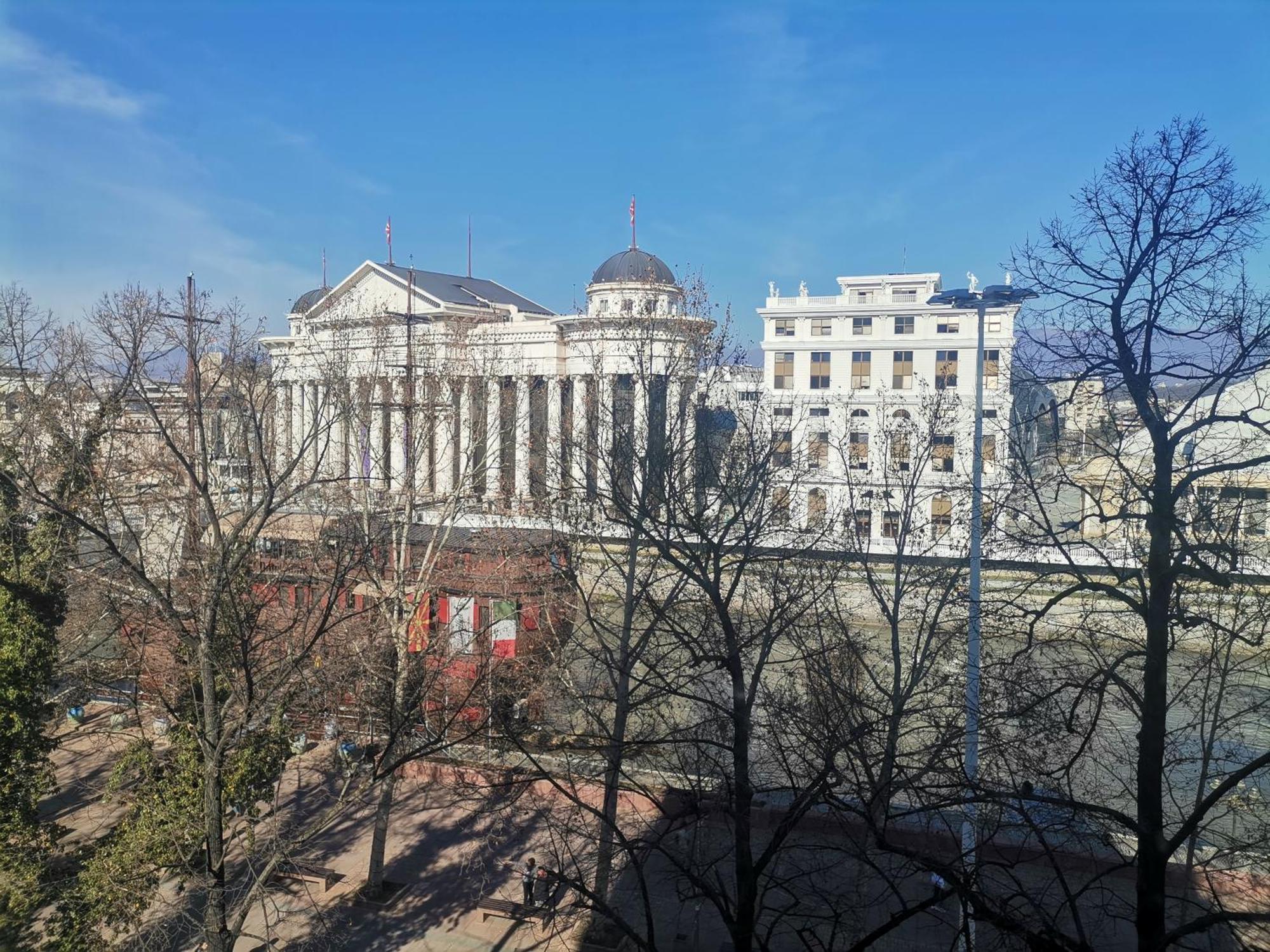 Calla 4 Apartment - Main Square, In The City Shopping Center - Parking Slot With Securiti And Video Camera Skopje Exteriör bild